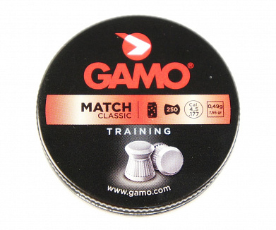 Пули Gamo Match 4,5 мм (250 шт.)