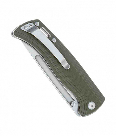 Нож CJRB Resource, сталь AR-RPM9, рукоять Green G10