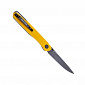 Нож Mr.Blade "ASTRIS" yellow handle, black s/w