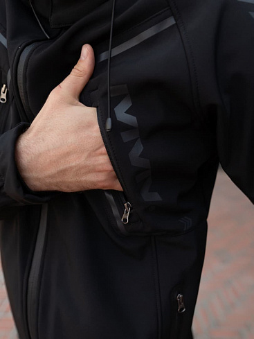Куртка SoftShell, black