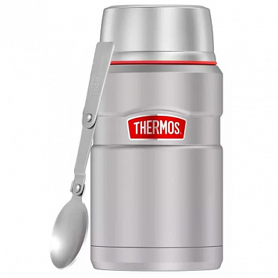 Термос для еды Thermos SK 3020 RCMS, 0.71л., серый/красный