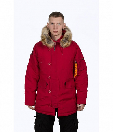 Куртка N3B OXFORD jaster red/jaster red