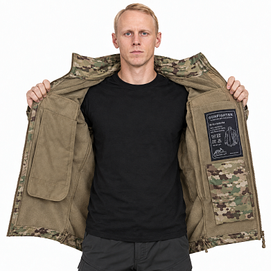 Куртка Helikon GUNFIGHTER, Shark Skin, Camogrom