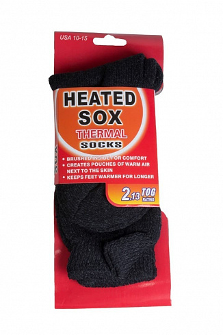 Носки Heated Sox, р. 40-47, black