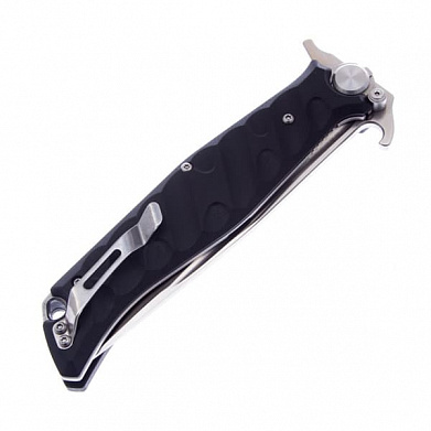Нож Нокс "Финка-С", сталь D2, пок. Satin, рук. Black G10