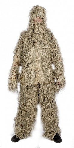 Маскхалат"Ghillie Suit" Stalker, 3 color desert 