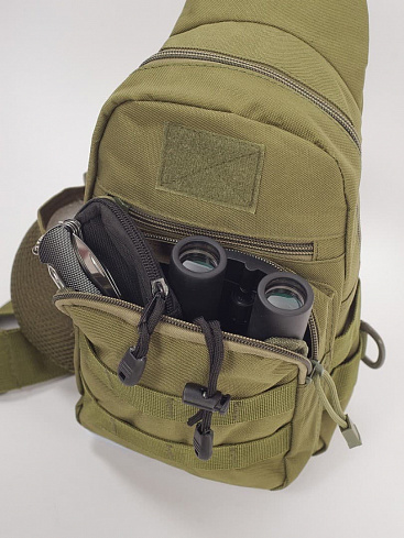 Сумка sling bag CH-138, olive