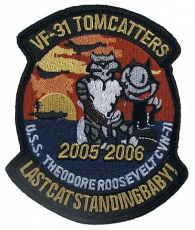 Нашивка "VF-31 TOMCATTERS"