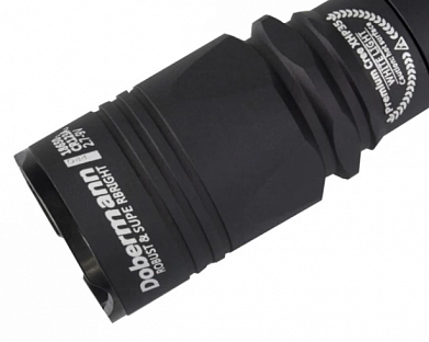 Фонарь Armytek Dobermann Pro / XHP35 HI / 1700 лм / 5°:40° / 1x18650 или 2xCR123A