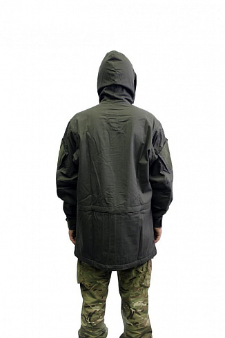 Куртка SFU Tactical Pro, косые карманы, на флисе, olive