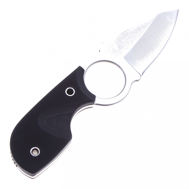 Нож Kizlyar Supreme Amigo-X AUS-8 S (Сатин, Черная рукоять G10)