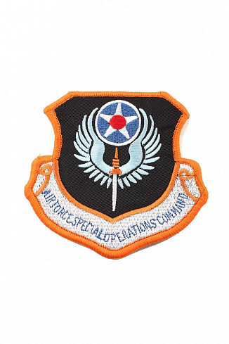 Нашивка на липучке "AIR FORCE SOPC" 