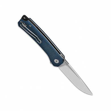 Нож QSP Osprey,сталь 14C28N, рукоять синяя микарта