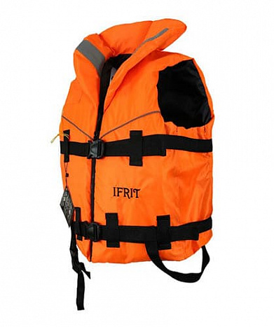 Жилет спасательный IFRIT, 90 кг, оранжевый