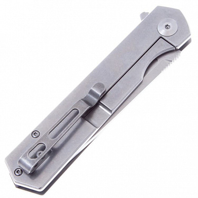 Нож складной "Firebird by Ganzo" нержавеющая сталь. клипса, дл.клинка 87 мм, сталь D2, цв. стальной