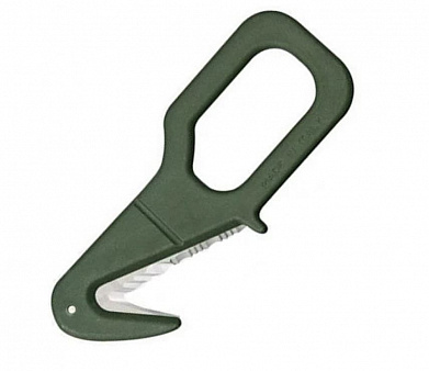 Стропорез FOX Rescue Emergency Tool FX-640 OD сталь 420J2B, рукоять Olive Drab FRN