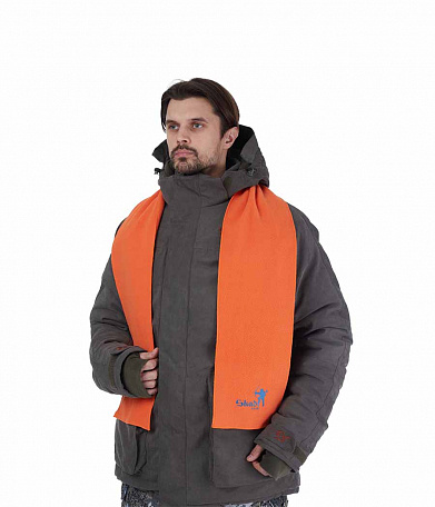 Шарф сигнальный "Skadi gear", тк.Polar Fleece, цв.Оранжевый
