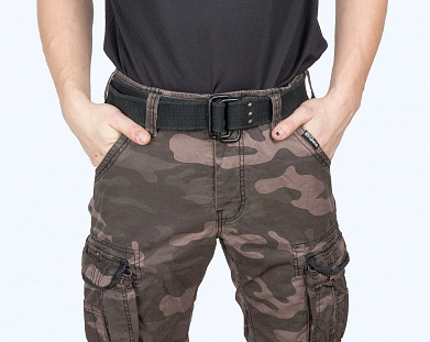 Брюки Slimmy, black camo