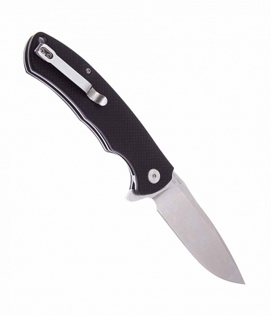 Нож CJRB Taiga, сталь AR-RPM9, рукоять Black G10
