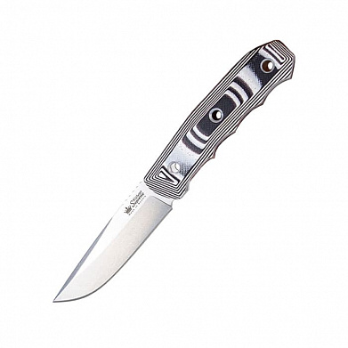 Нож Kizlyar Supreme Echo AUS-8 SW (Stonewash, G10, Ножны кайдекс) 