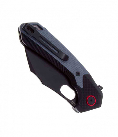 Нож CJRB Caldera, сталь AR-RPM9, рукоять Black/Blue G10