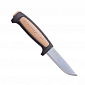 Нож Mora Rope серрейторная заточка Sandvik 12C27, рукоять резина