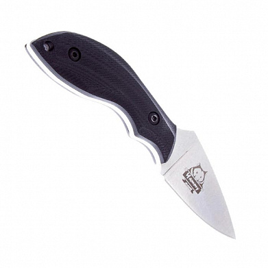 Нож Kizlyar Supreme Hammy Sleipner SW (StoneWash, G10, кожаный чехол)