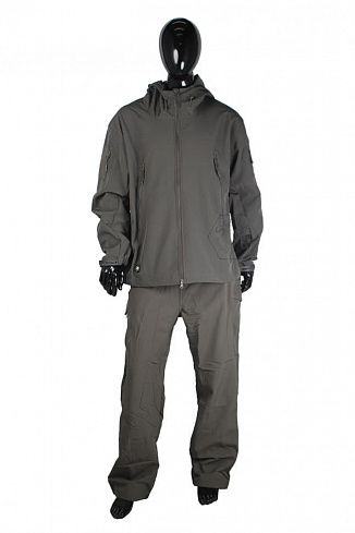 Костюм Shark Skin Soft Shell, серый