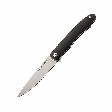 Нож N.C.Custom "MINIMUS" satin сталь X-105, рукоять Black/Red G10