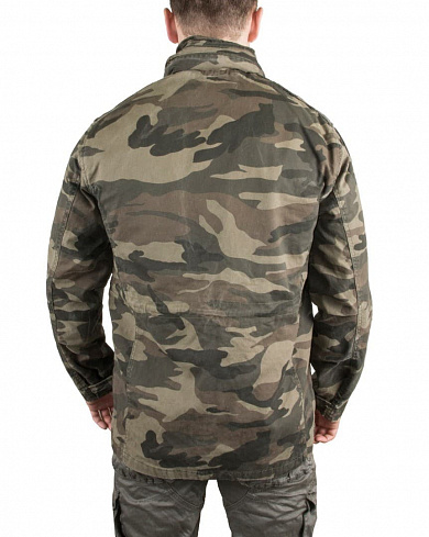 Куртка M-65 STALKER, арт. 760, woodland dark