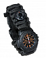 Часы Tactical Pro, браслет регулируемый, паракорд, black