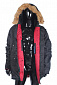 Куртка N3B Tight Husky, black/red