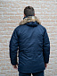 Зимняя мужская куртка аляска N-3B, rep_blue