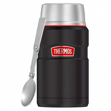 Термос для еды Thermos SK 3020 RCMB, 0.71л., черный/серый