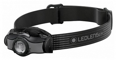 Фонарь налобный Led Lenser MH3 черный/серый, светодиод. 200lx AAx1