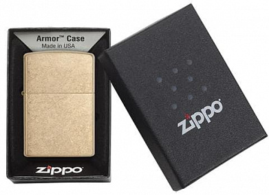 Зажигалка Zippo 28496 Armor "Tumbled Brass"