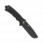 Нож Ganzo G8012-BK ,сталь 7Cr17, рукоять ABS термопластик,  цв.черный