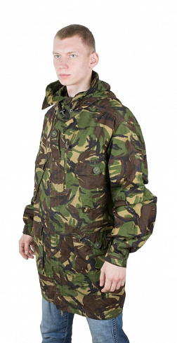 Куртка GB, наземных полевых частей, rip stop, зеленый камуфляж