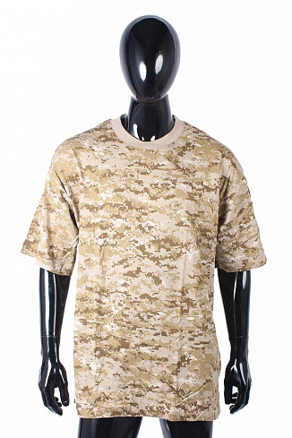US T-Shirt, halbarm, digital- desert, 170g/m²