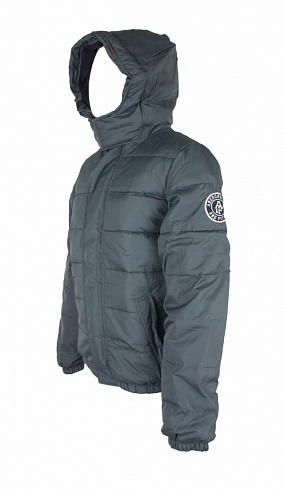Куртка A&F зимняя, мод. 8010, grey
