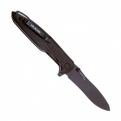 Нож Mr.Blade "CONVAIR Gen.2", black s/w, сталь D2, рукоять G10, черный