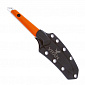 Нож Kizlyar Supreme Vran N690 SW (Stonewash, G10 Оранжевая рукоять, Кайдекс) 