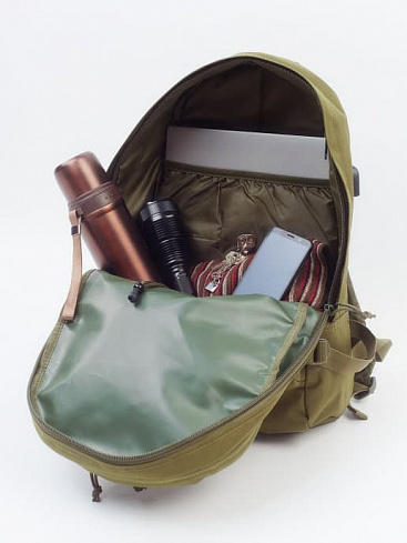 Рюкзак тактический с разъёмом USB, olive