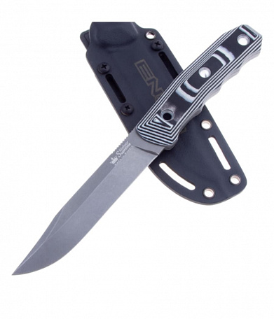 Нож Kizlyar Supreme Enzo D2 TW (Tacwash, G10, Ножны кайдекс)
