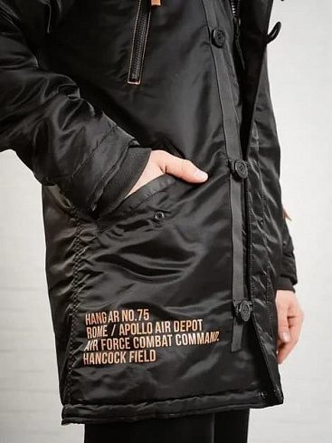 Куртка Apolloget EXPEDITION, Black / Cinnamon