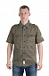 Рубашка A&F с коротким рукавом мод. 271-1, olive