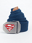 Ремень брючный "Superman", blue
