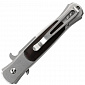 Нож складной Ganzo полуавтомат, дл.клинка 85 мм, сталь 440С, цв. чёрный