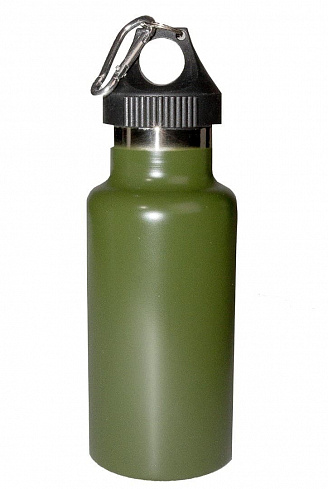 Термос с карабином Insulated Big Mouth, 350ml, olive