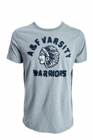 Футболка A&B VARSITY WARRIORS, grey